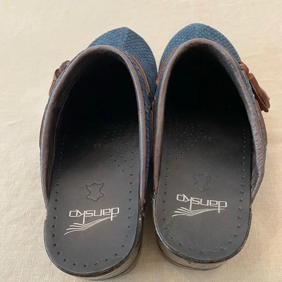 Dansko Shannon Mule Leather Snake Pattern - Picture 6 of 11